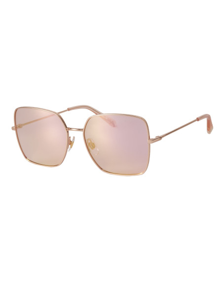 Dolce & Gabbana DG2242 12986F Square Shape Rosa Espejo Bronce