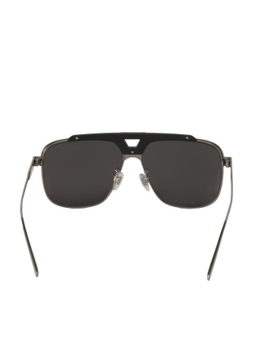 Dolce & Gabbana DG2256 1277/6G Aviator Square Plata Espejo
