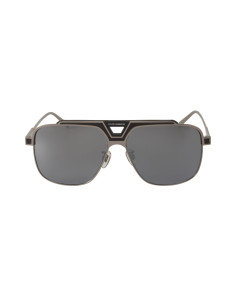 Dolce & Gabbana DG2256 1277/6G Aviator Square Plata Espejo 2