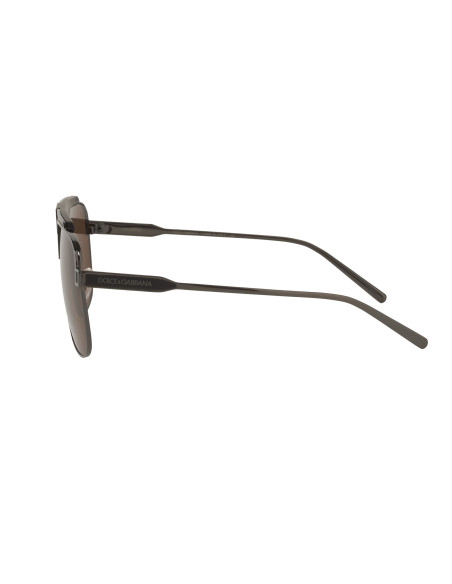 Dolce & Gabbana DG2256 1350/73 Aviator Square Cafe Gunmetal