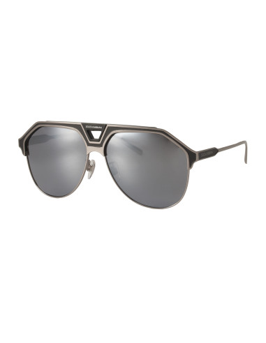 dolce & Gabbana DG2257 1277/6G Aviator Plata Espejo