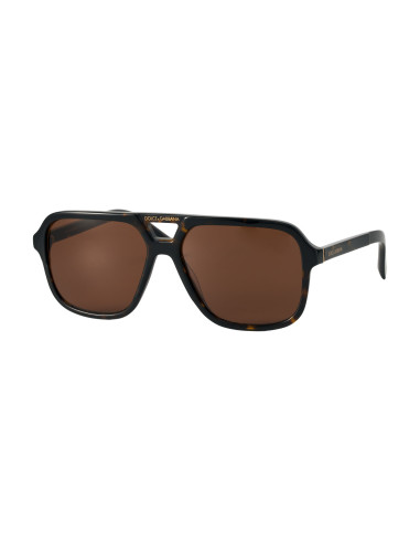 Dolce & Gabbana DG4354 502/73 Aviator Square Cafe Carey