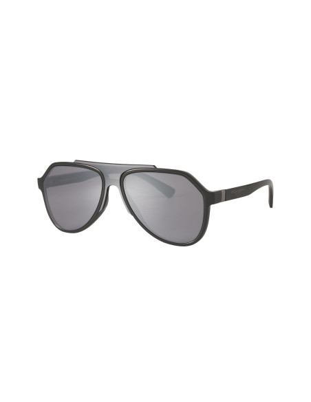 Dolce & Gabbana DG6128 3101/6G Aviator Plata Espejo Gris