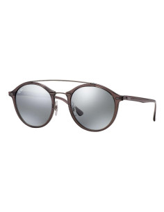 Ray Ban Rb4266 620088 Round Double Bridge Lightray Plateado | Sunni...
