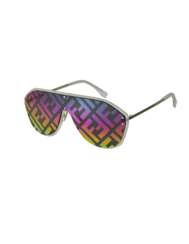 Fendi FF M0039/G/S F074/R3 New Aviator Grey Multicolor Mirrored