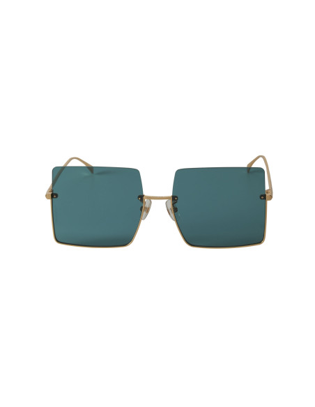 Fendi FF0401/S 000 Square Shape Gold Green Original