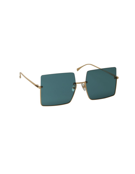 Fendi FF0401/S 000 Square Shape Gold Green Original