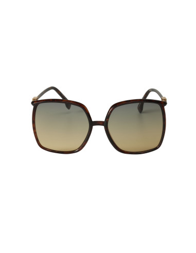 Fendi FF0431/G/S 086/GA Square Shape Cafe Degradado Carey