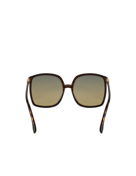 Fendi FF0431/G/S 086/GA Square Shape Cafe Degradado Carey