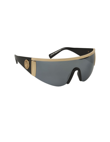 Versace VE2197 1252/6G Square Shape Plata Espejo Dorado