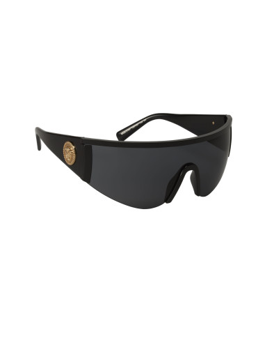 Versace VE2197 126187 Square Shape Negro Dorado Clasico