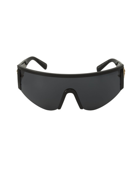 Versace VE2197 126187 Square Shape Negro Dorado Clasico