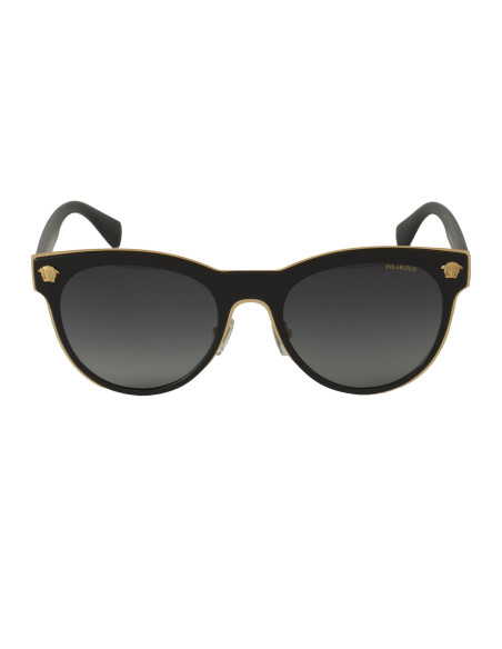 Versace VE2198 1002/T3 Round Negro Gris degradado Polarizado