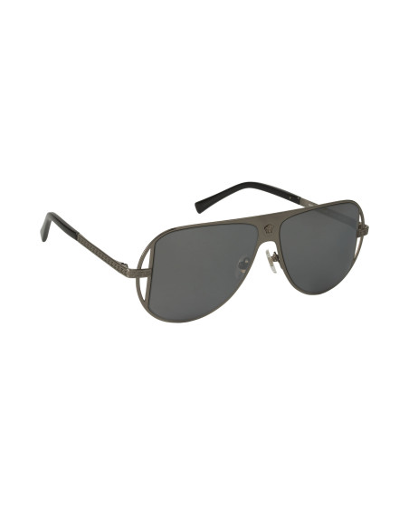 Versace VE2212 1001/6G Aviator Plata Espejo Gris Original