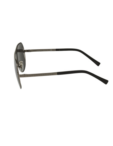 Versace VE2212 1001/6G Aviator Plata Espejo Gris Original