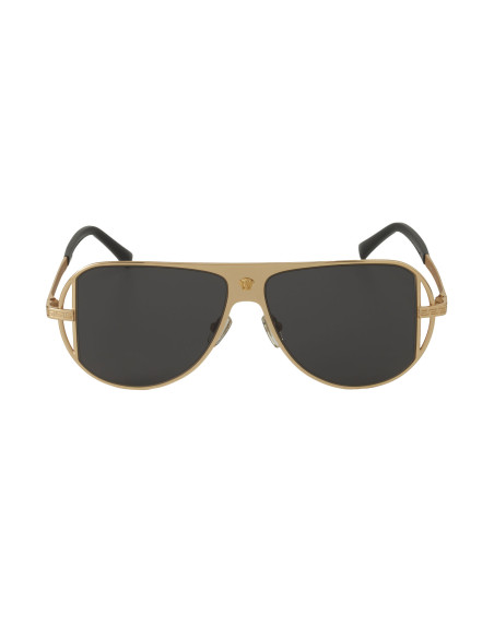 Versace VE2212 1002/87 Square Aviator Negro Dorado Clasico