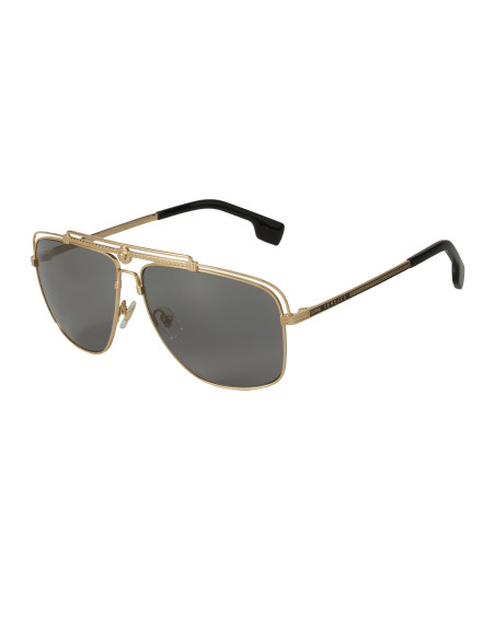 Versace VE2242 12526G New Aviator Grey Mirror Gold