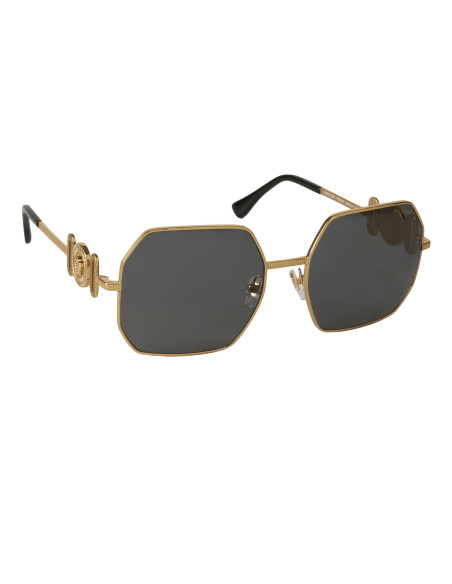 Versace VE2248 100281 Square Shape Gold Polarized