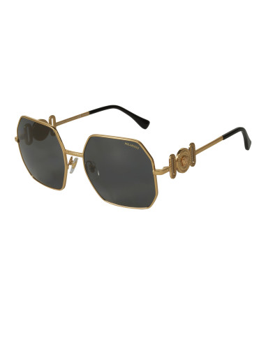 Versace VE2248 100281 Square Shape Gold Polarized