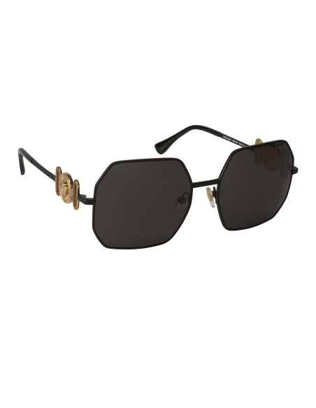Versace VE2248 126187 Square Shape Matte Black Grey