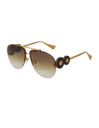 Versace VE2250 148889 New Aviator Gold Gradient