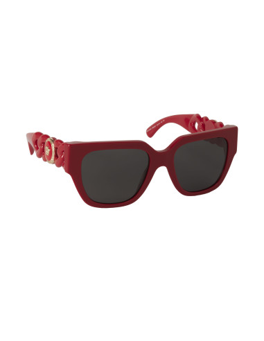 Versace VE4409 506587 Square Shape Dark Grey Red