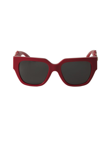Versace VE4409 506587 Square Shape Dark Grey Red