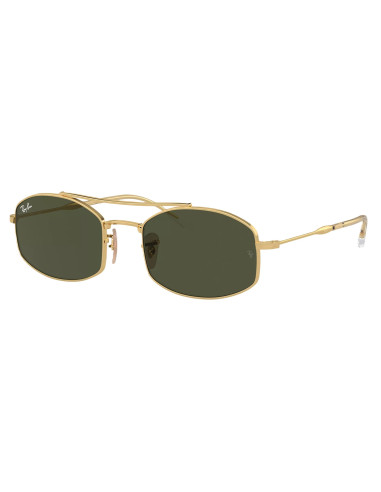 Ray Ban RB3719 001/31 Square Shape Arista Gold