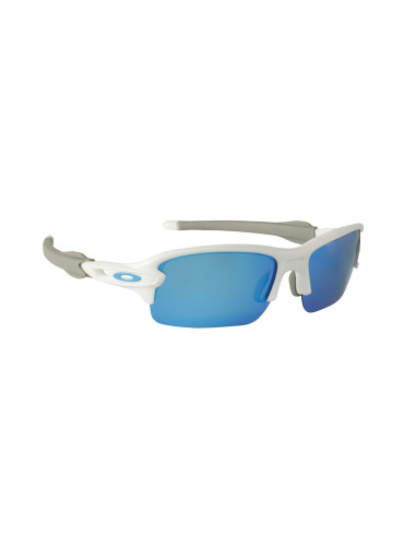 Oakley OJ9005 0659 Flak XS Polished White Prizm Deep Water Polarized
