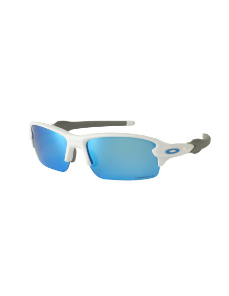 Oakley OJ9005 0659 Flak XS Polished White Prizm Deep Water Polarized