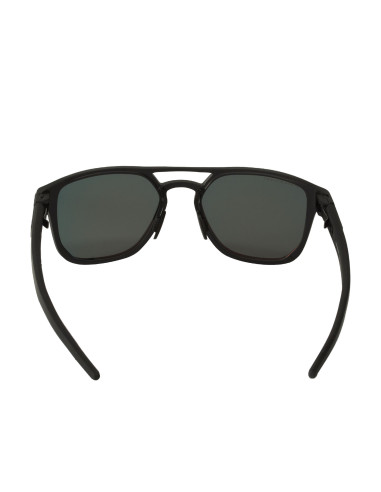 Oakley OO4128 0553 Latch Alpha Matte Black Prizm Ruby Polarized | S...