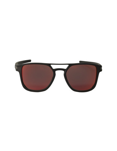 Oakley OO4128 0553 Latch Alpha Matte Black Prizm Ruby Polarized | S...