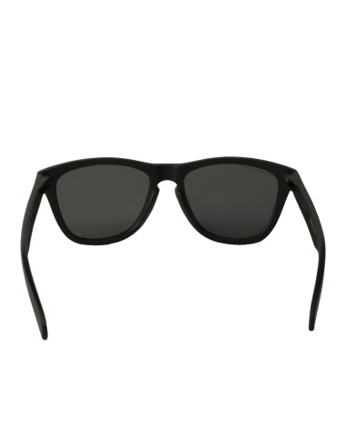Oakley Oo9013 F755 Frogskins Matte Black Prizm Black Polarized | Sunnies.uno