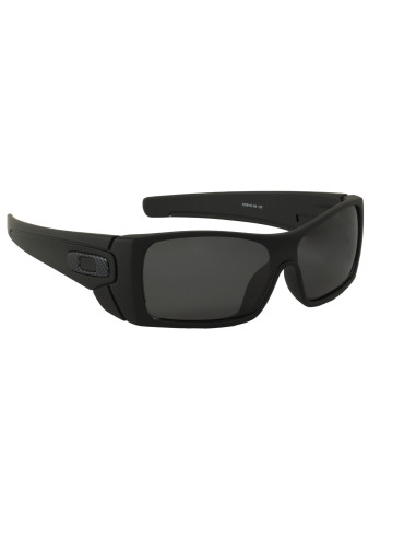 OAKLEY OO9101 04 BATWOLF Matte Black Gray Polarized