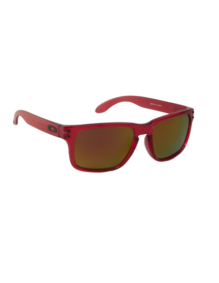 Oakley Oo9102 36 Holbrook Matte Black Positive Red Iridium