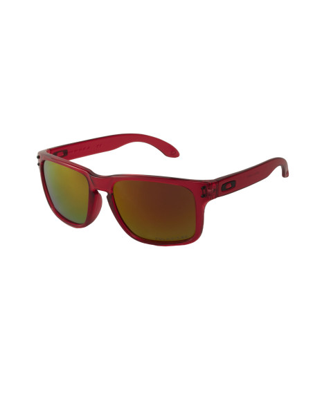 Oakley Oo9102 36 Holbrook Matte Black Positive Red Iridium