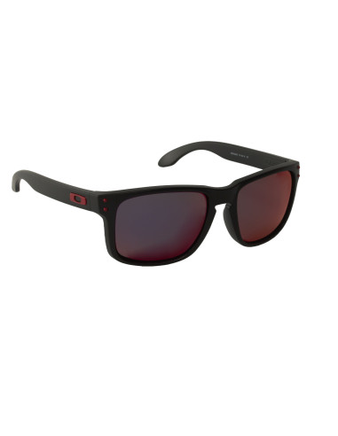 Oakley Oo9102 36 Holbrook Matte Black Positive Red Iridium