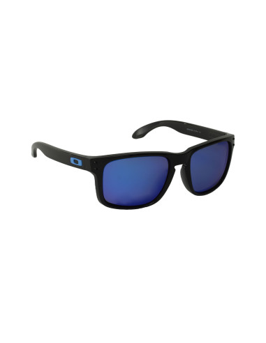 Oakley Oo9102 F555 Holbrook Polished Black Prizm Sapphire