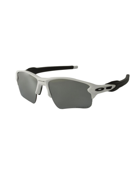 Oakley OO9188 8159 Flak 2.0 XL Polished White Prizm Black Polarized