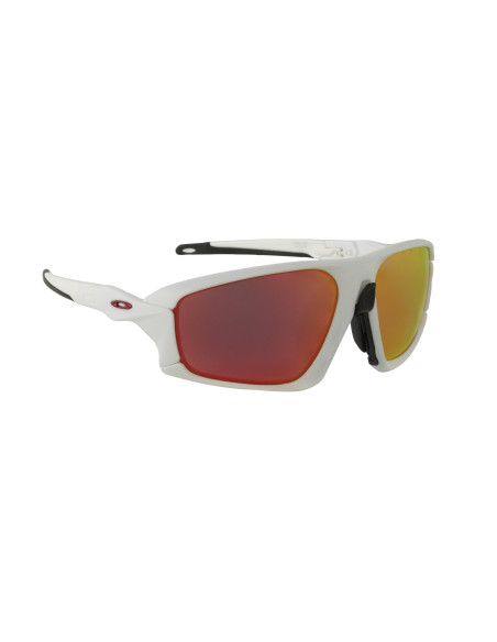 Oakley Oo9402 0264 Field Jacket Matte White Prizm Ruby | Sunnies.uno