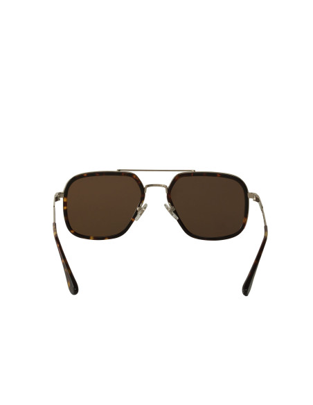 Prada SPR 57XS 01A-8C1 Aviator Square Coffe Tortoise