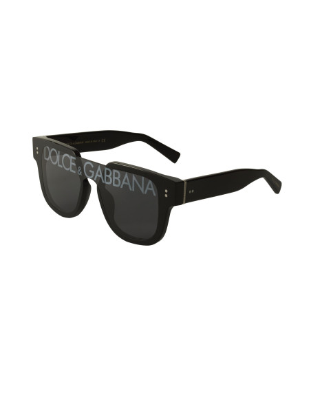 Dolce & Gabbana DG4356 501/M Square Shape Negro Plata