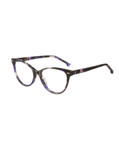 Carrera Oftalmico 3020 HKZ Eye Cat Shape Tortoise Purple