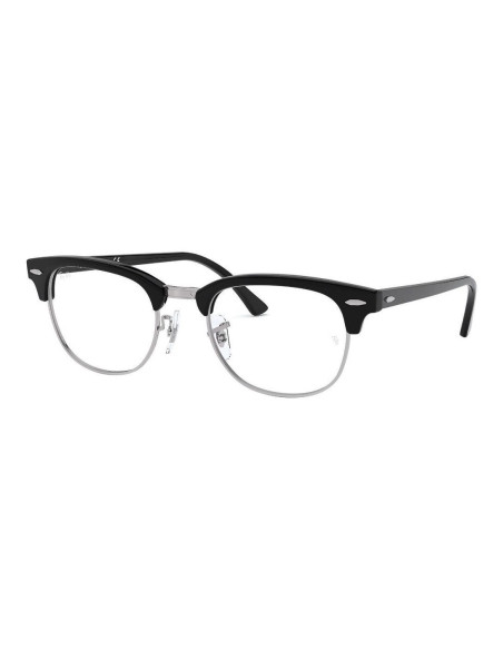 Ray Ban Oftalmico Rb5154 2000 Clubmaster Optics Negro Plata | Sunni...