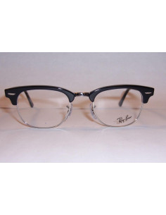 Ray Ban Oftalmico Rb5154 2000 Clubmaster Optics Negro Plata | Sunni... 2