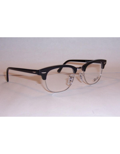 Ray Ban Oftalmico Rb5154 2000 Clubmaster Optics Negro Plata | Sunni...