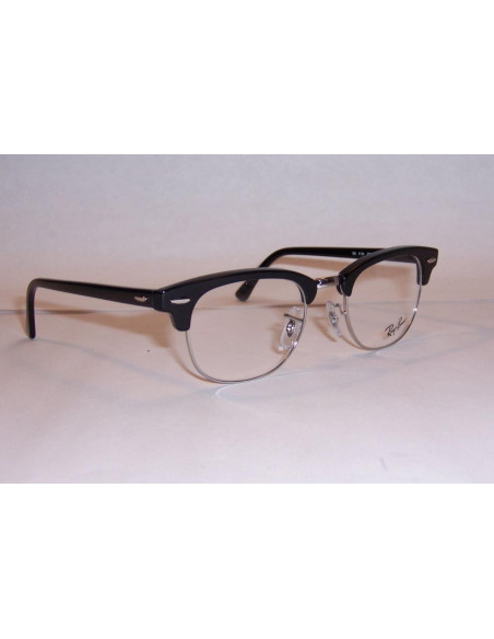 Ray Ban Oftalmico Rb5154 2000 Clubmaster Optics Negro Plata | Sunni...