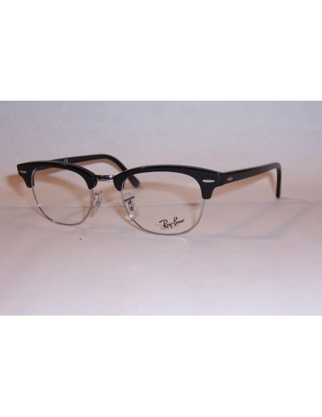 Ray Ban Oftalmico Rb5154 2000 Clubmaster Optics Negro Plata | Sunni...