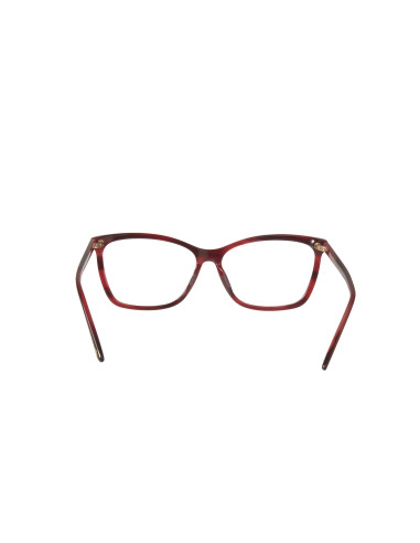 Gucci Gg0025o 004 Oftalmico Square Rojizo Dorado