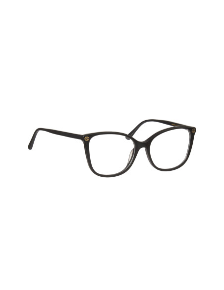 Gucci Gg0026O 001 Square Oftalmico Negro Dorado Original